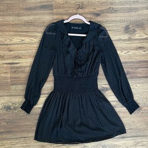 Zara black dress